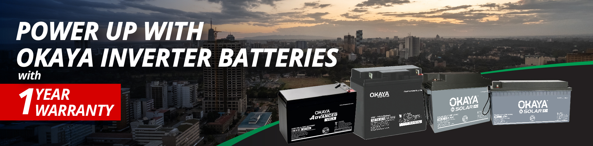Panabiz - Okaya Solar Tubular batteries